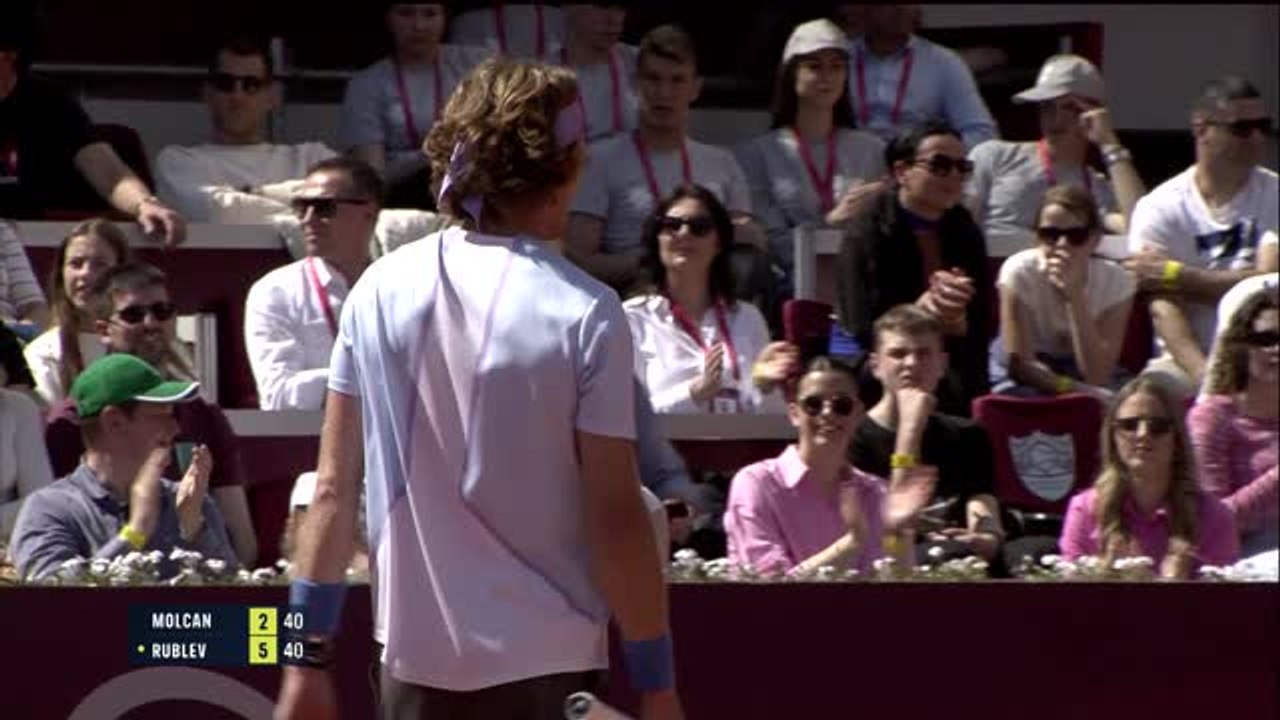 Banja Luka - Rublev encore en finale