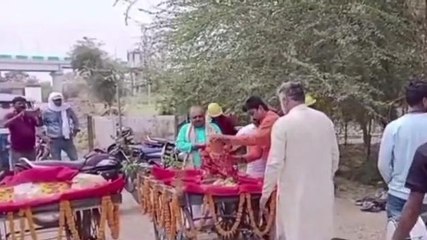 कटनी: प्राचीन मंदिर हटाने को लेकर रहा तनाव,प्रशासन की पहल से माने भक्त