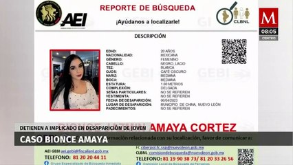 Detienen a implicado en  desaparición y muerte de Bronce Amaya