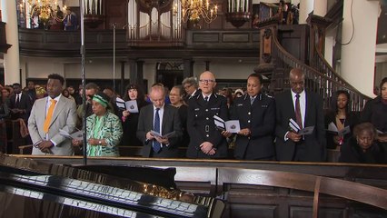 Stephen Lawrence honoured at memorial service