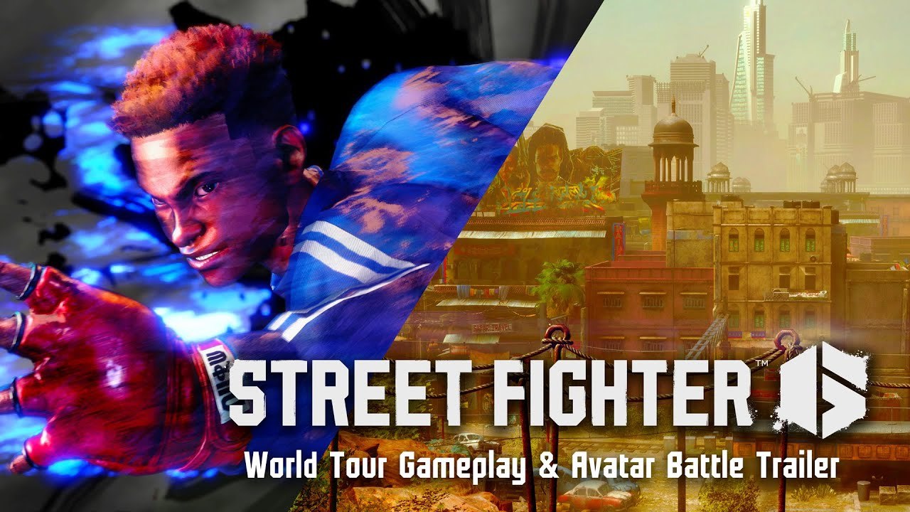 Street Fighter 6 - Gameplay "World Tour Gameplay"& Trailer Avatar Battle