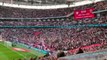 Watch Blades fans sing before the start in the Fa Cup Semi-Final against Man City at Wembley