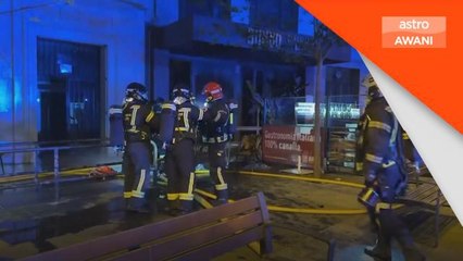 Dua orang maut restoran terbakar di Madrid