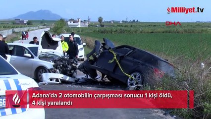 Adana’da feci kaza! Ölü ve yaralılar var