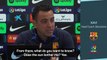 Xavi rants about criticism he received for Getafe pitch comments