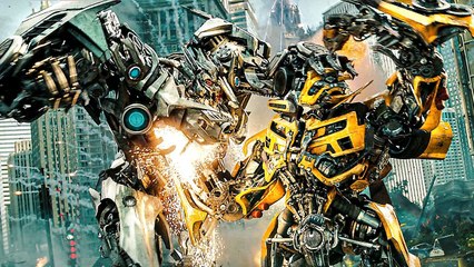 Bumblebee met K.O. un Decepticon  TRANSFORMERS 3 ᴴᴰ