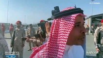 شاهد: استقبال سعوديين ورعايا دول أخرى بالورود في جدة بعد إجلائهم من السودان