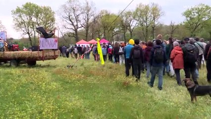 Protesto contra autoestrada em França