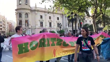 Manifestació del Vint-i-cinc d'Abril