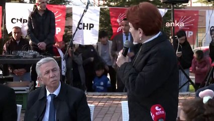 Meral Akşener'den Erdoğan'a 'Öcalan' hatırlatması: "Sol elde PKK var, Recep Bey... Bu sağ elinde de Hizbullah var"