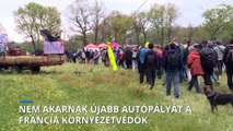 Nem akarnak újabb autópályát a francia környezetvédők