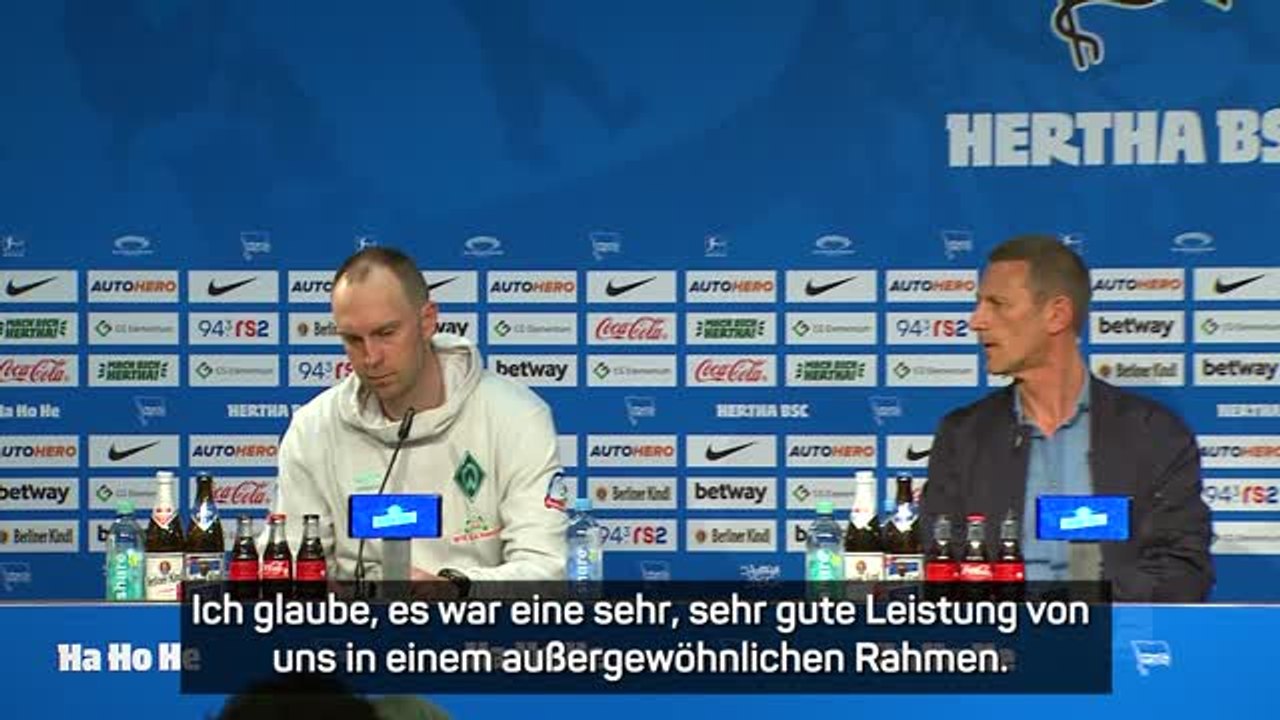 Werner erfreut über Werders 'sehr gute Leistung'