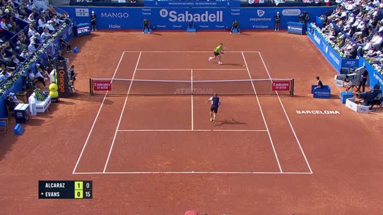 Highlights: Alcaraz erreicht Finale in Barcelona