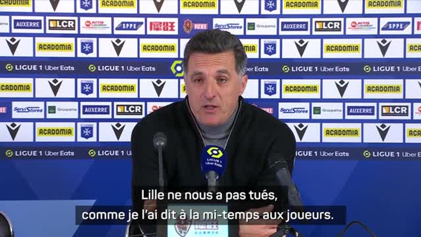 AJ Auxerre - LOSC : Christophe Pélissier : 