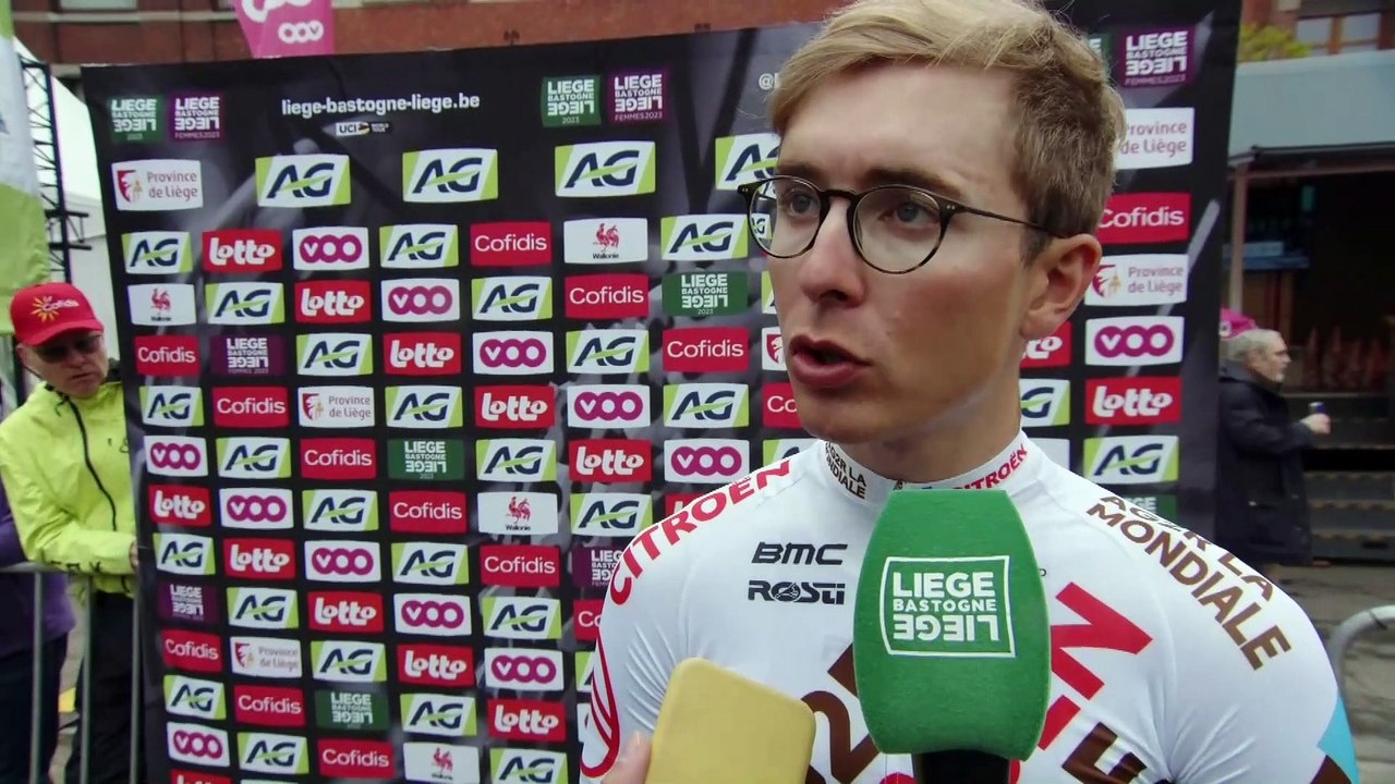 Liège-Bastogne-Liège 2023 - Benoît Cosnefroy : "Ça va beaucoup mieux !"