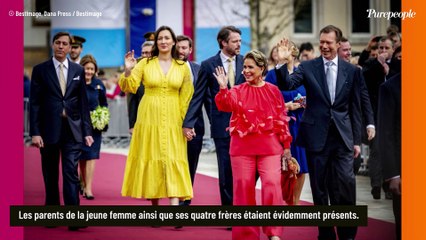 Alexandra de Luxembourg mariée à Nicolas Bagory : tenue sobre et chic, photos de leur union civile