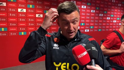 Paul Heckingbottom's reaction to Sheffield United's FA Cup semi-final defeat