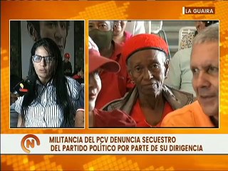 Militancia del Partido Comunista de Venezuela denuncia secuestro del PCV por parte de su directiva