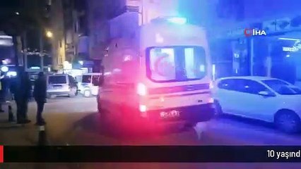 10 yaşındaki çocuk çatı katından apartman boşluğuna düştü