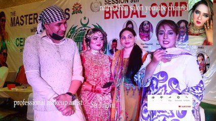 sir jugnu professional makeup artist special interview  naina khan salon