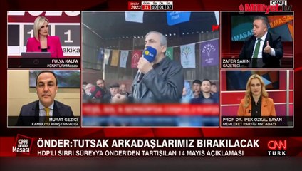Zafer Şahin HDP'li Önder'in tartışılan sözlerini yorumladı! HDP'ye genel af sözü mü verildi?