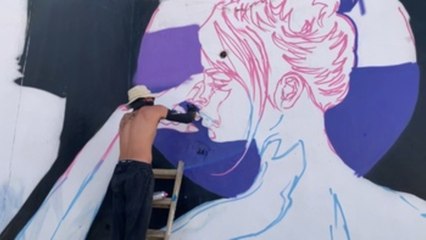 El arte del grafiti para dar vida al Mar Muerto, en riesgo de desaparición