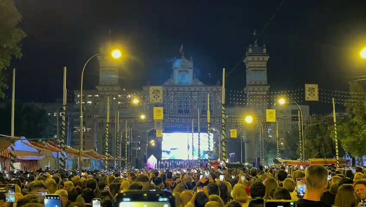Encendido de la Feria de Sevilla 2023
