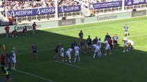 TOP 14 - Essai de George BRIDGE (MHR) - Aviron Bayonnais - Montpellier Hérault Rugby - Saison 2022-2023
