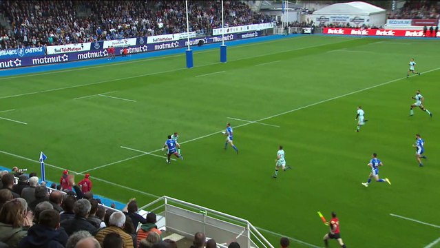 TOP 14 - Essai de Julien DUMORA (CO) - Castres Olympique - RC Toulon - Saison 2022-2023