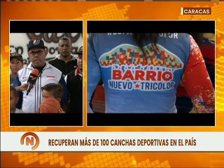 GMBNBT ha recuperado más de 100 canchas en el país, alcanzando con la pq. El Valle la número 100