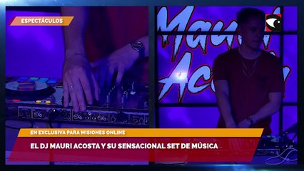 El dj mauri acosta y su sensacional set de música