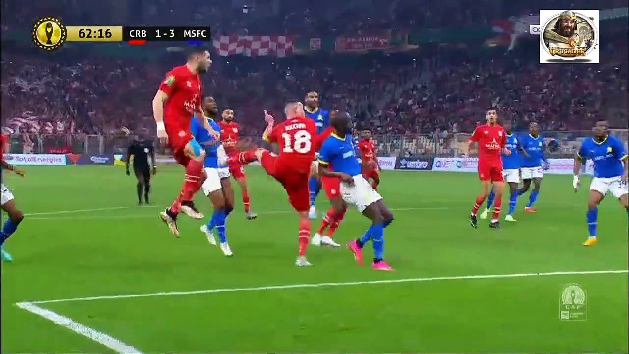 ملخص مباراة صن داونز وشباب بلوزداد 4-1 دوري ابطال افريقيا