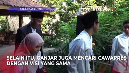 Ganjar Ungkap Tiga Kriteria Cawapres, Salah Satunya Bisa Kerja Sama