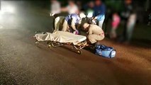 Motociclista fica ferido em acidente de trânsito no Periolo