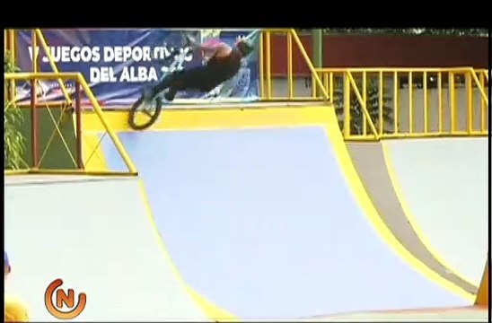 Venezuela destacó en el Parque Naciones Unidas de Caracas en la disciplina BMX Freestyle