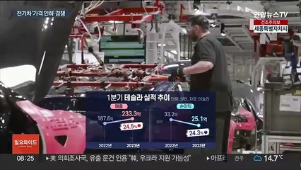 Télécharger la video: 테슬라 순익 24% 급감에도…전기차 '가격인하 경쟁'