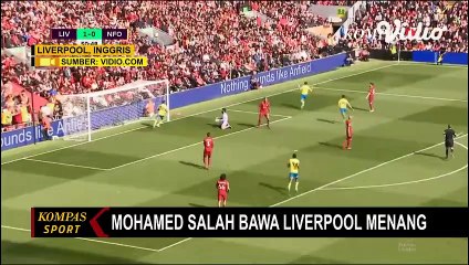 Sepakan Mohamed Salah Bawa Liverpool Menang Usai Sengit Lawan Nottingham Forest
