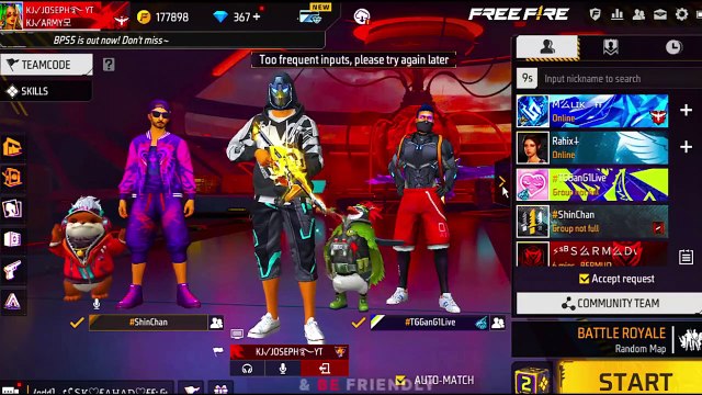 Found Real Shinchan in Free Fire Must Watch Random player __ Shinchan Playing Free Fire