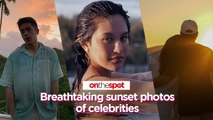 On the Spot: Breathtaking sunset photos of celebrities