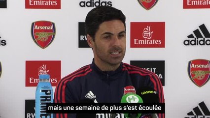 33e j. - Arteta donnes des nouvelles de Saliba avant le choc contre City