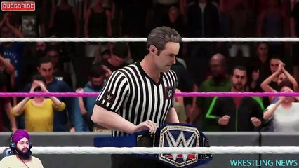 Roman Reigns vs Martyn Ford WWE Universal Championship Match