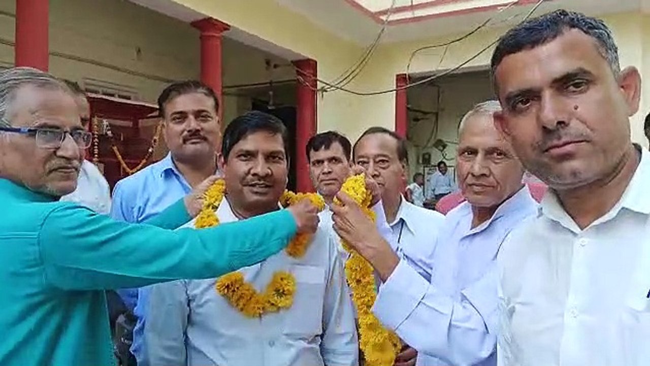 अभिभाषक संघ चुनाव: राधेश्याम अध्यक्ष व चिरंजीलाल बने उपाध्यक्ष