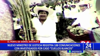 Flamante ministro de Justicia tiene 200 llamadas con investigados por caso Los Cuellos Blancos