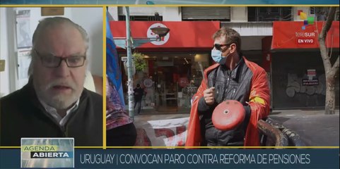 Gobierno de Uruguay respalda proyecto de reforma pensional y acrecenta descontento popular
