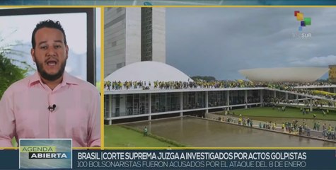 Supremo Tribunal de Brasil juzga a bolsonaristas golpistas del 8 de enero
