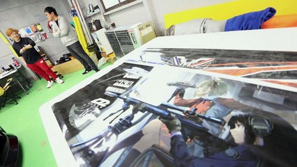 تزيين السيارات بشخصيات من الرسوم المتحركة لم يعد معيباً في اليابان