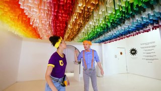 Blippi y Meekah en la Fábrica de los colores NYC | Aprende con Blippi | Videos educativos para niños