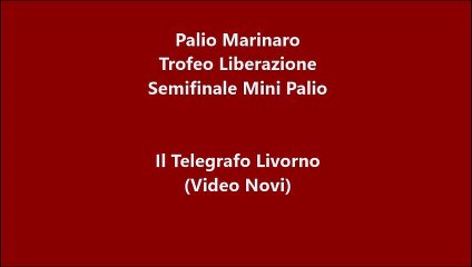 Semifinale Mini Palio (Video Novi)
