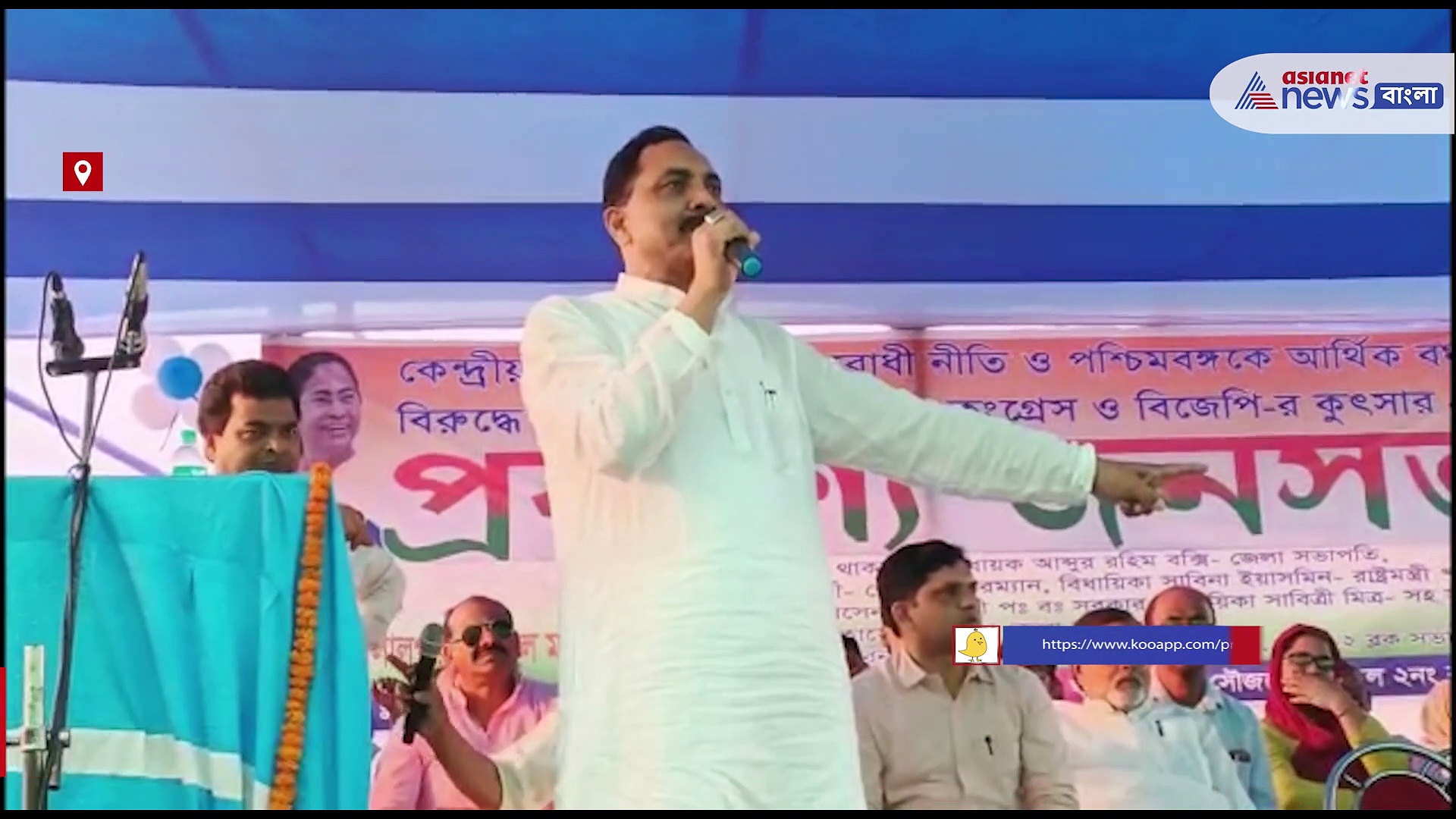 প্রকাশ্য জনসভা থেকে বিরোধীদের সমাজচ্যুত করার ডাক তৃণমূল বিধায়ক আব্দুর রহিম বক্সির, শুরু হয়েছে বিতর্ক