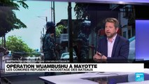 Opération Wuambushu à Mayotte : les Comores refusent l'accostage des bateaux